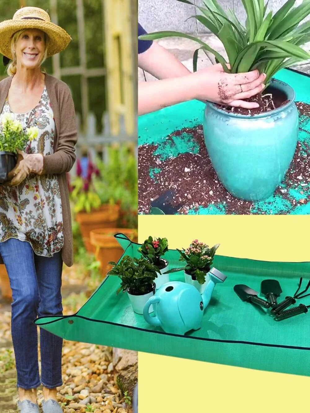 2 PCS Plant Repotting Mat for Indoor Plants, 43